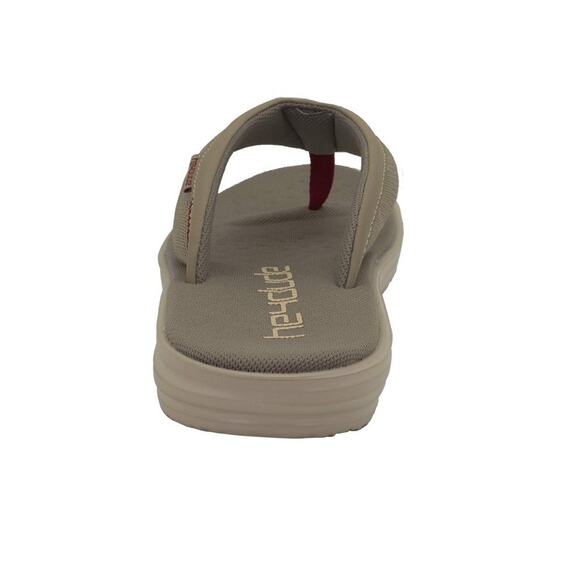 HEYDUDE MEN\'S FLINN FREE BEIGE SIZE 9 | MEN’S FOOTWEAR | MEN’S SLIP ON SANDALS main image 4